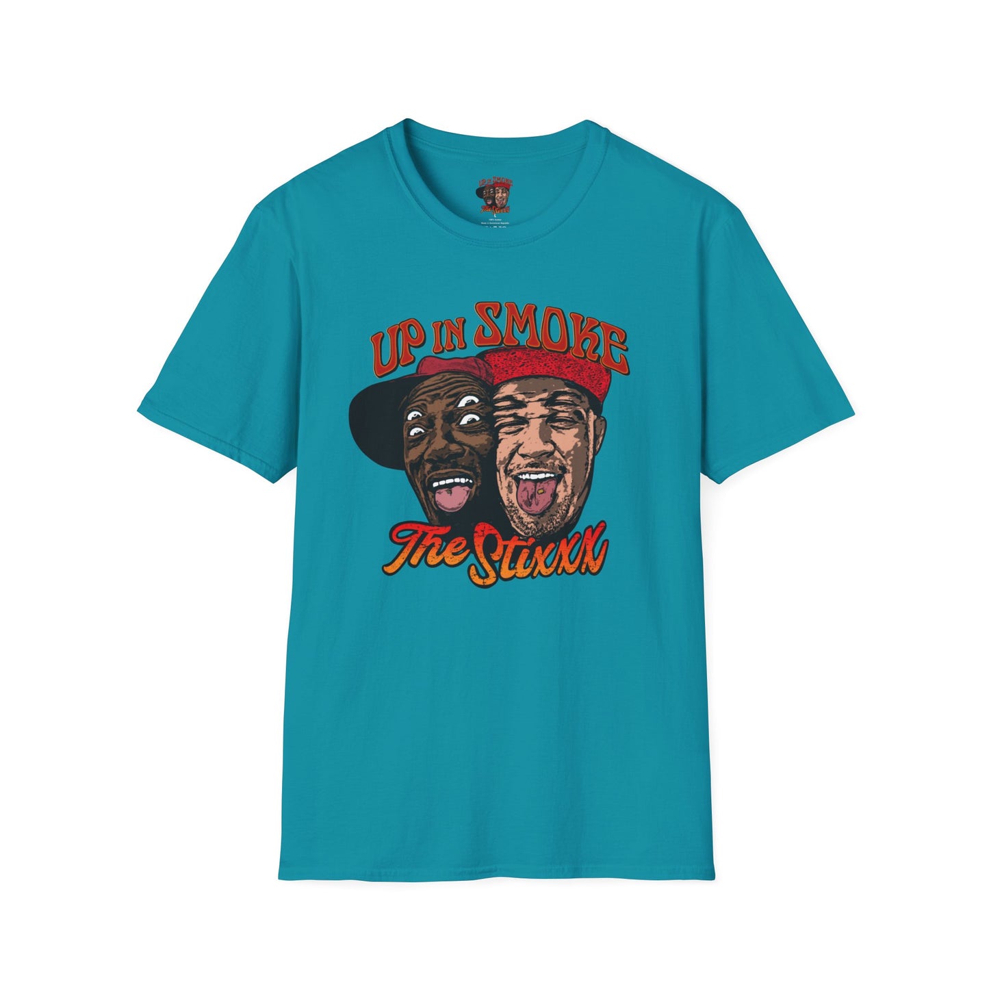 Up In Smoke The Stixxx - Unisex Softstyle T-Shirt