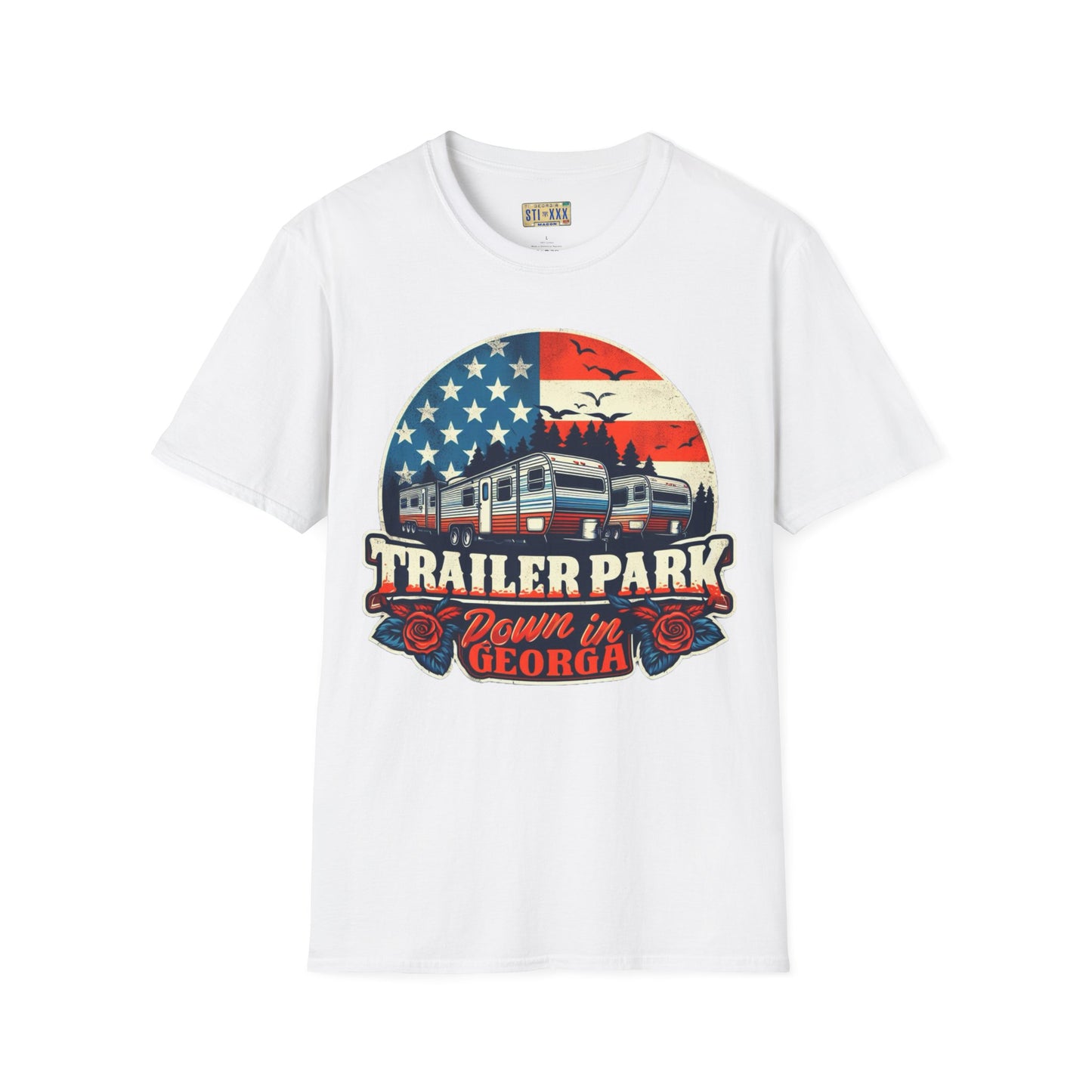 Trailer Park Down In Georgia Unisex Softstyle T-Shirt