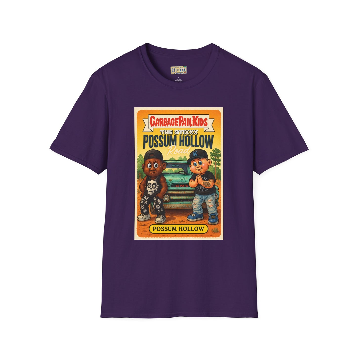 Garbage Pail Kids Possum Hollow Unisex Softstyle T-Shirt