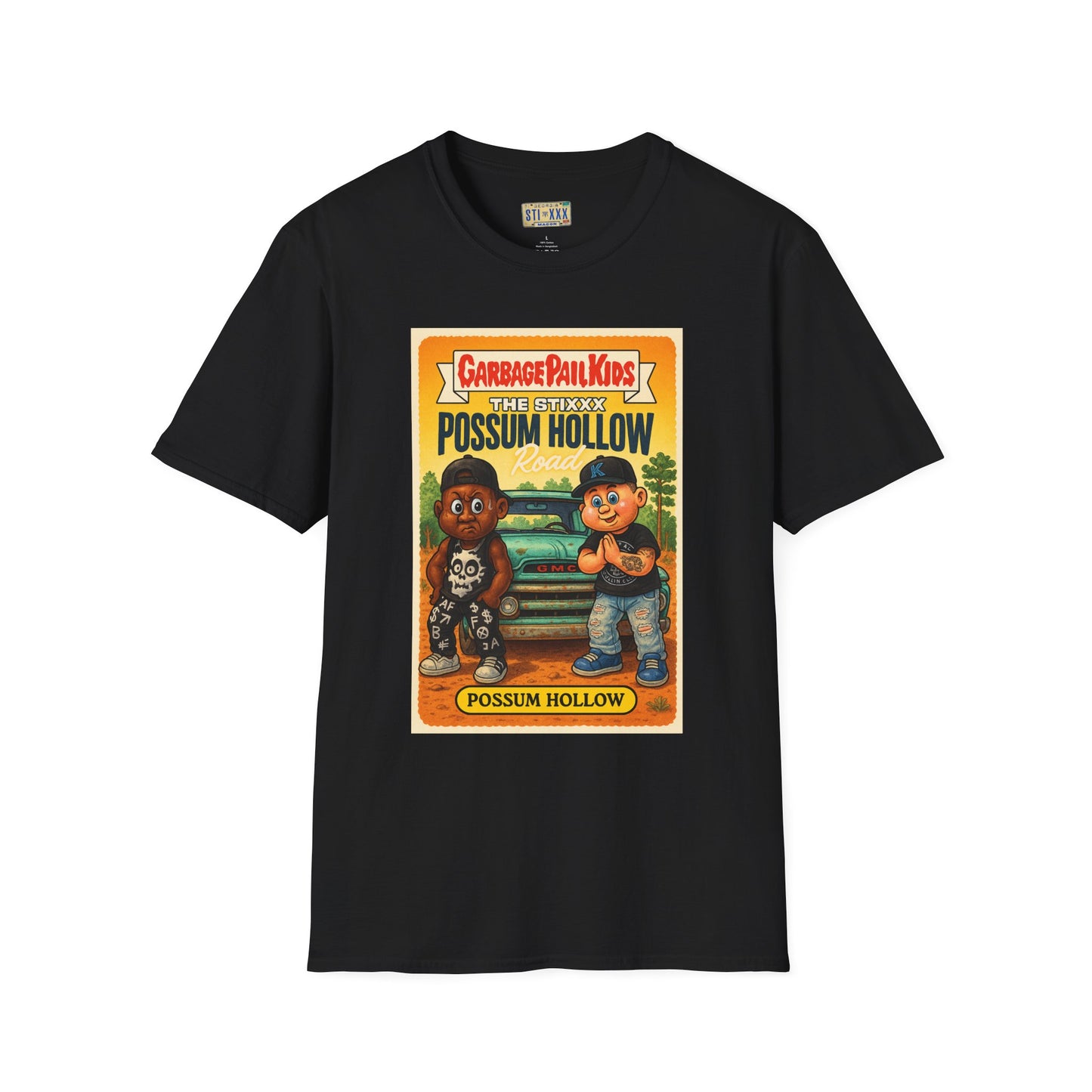 Garbage Pail Kids Possum Hollow Unisex Softstyle T-Shirt