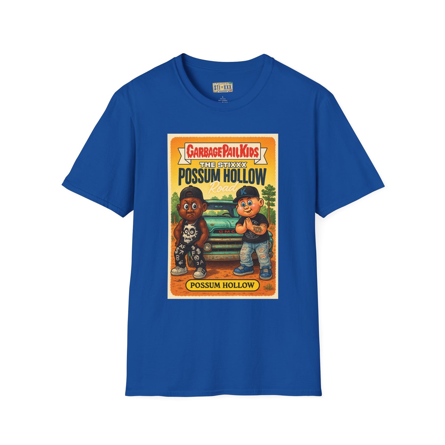 Garbage Pail Kids Possum Hollow Unisex Softstyle T-Shirt