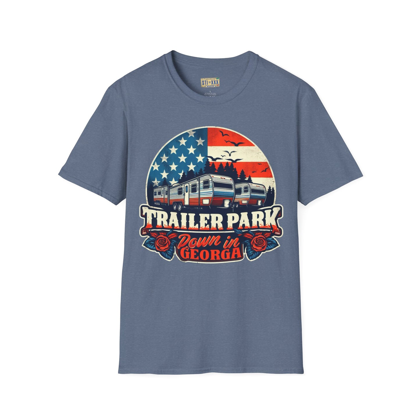 Trailer Park Down In Georgia Unisex Softstyle T-Shirt