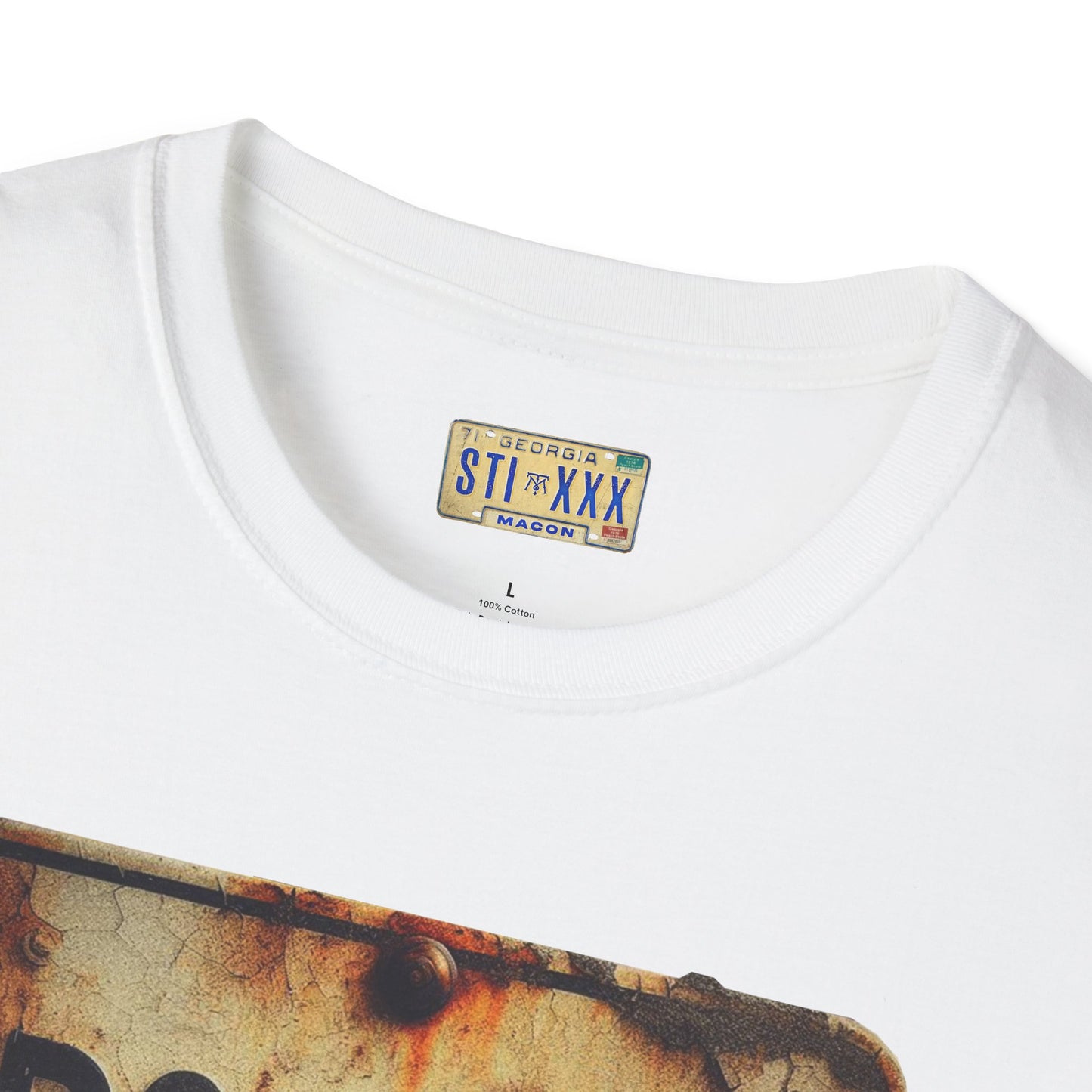 Possum Hollow Road Unisex Softstyle T-Shirt - Vintage Sign Tee