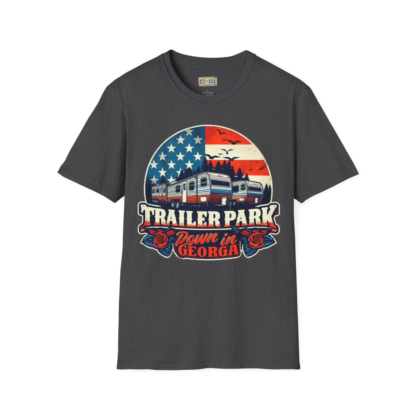 Trailer Park Down In Georgia Unisex Softstyle T-Shirt