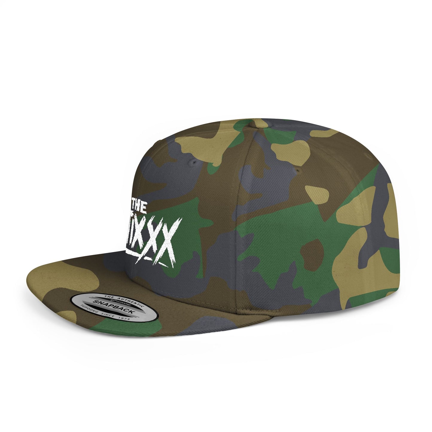 Camo Snapback Hat for Trendsetters, Perfect for Outdoor Adventure, Casual Wear, Gifts for Him, Street Style, Music Festivals