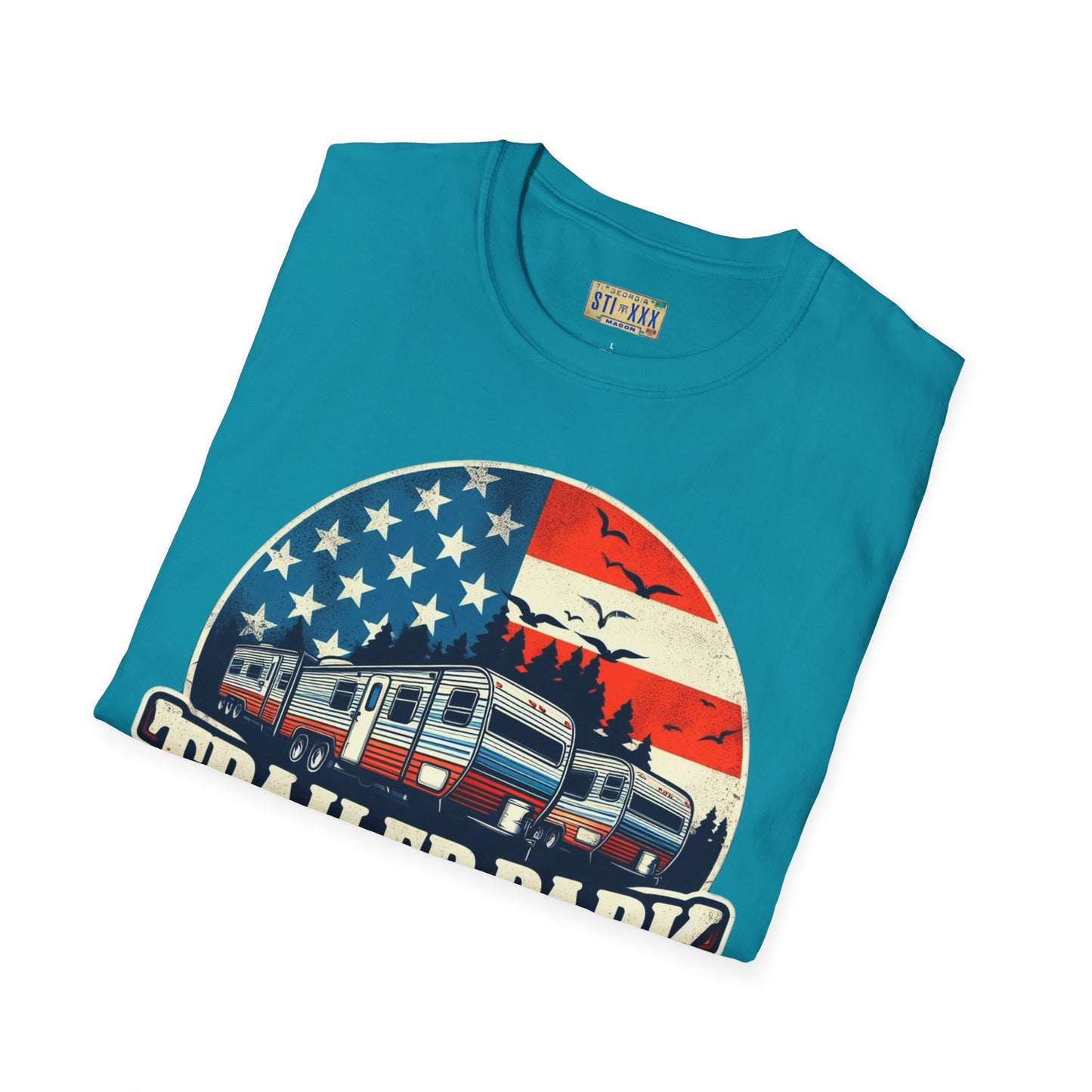 Trailer Park Down In Georgia Unisex Softstyle T-Shirt