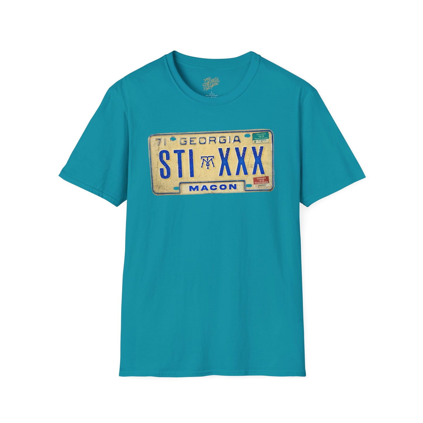 Outlaw Nation Stixxx Tag Unisex Softstyle T-Shit