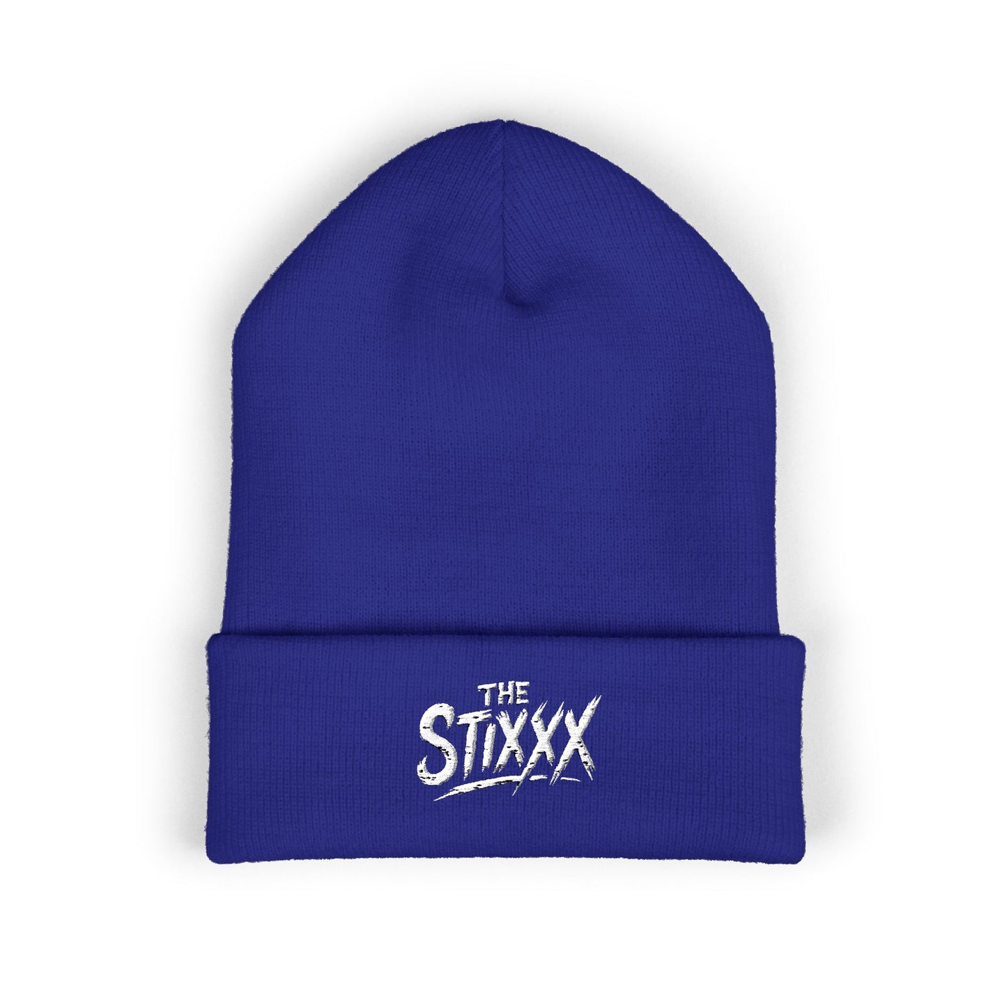 Embroidered 'The Stixxx' Classic Cuffed Beanie - Warm Knit Winter Hat