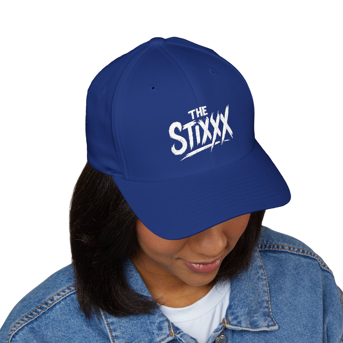 The Stixxx Flexfit Stylish Embroidered Cap for Unique Expression, Adjustable Hat, Trendy Headwear, Casual Fashion Accessory, Gift for Him/Her, Everyday Wear