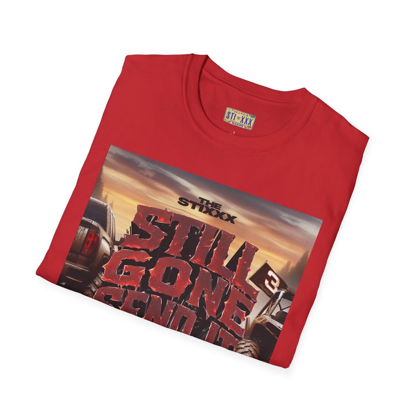The Stixxx “Still Gone Send It” Unisex Softstyle T-Shirt - Vintage Inspired 'Still Gone Send It' Graphic Tee