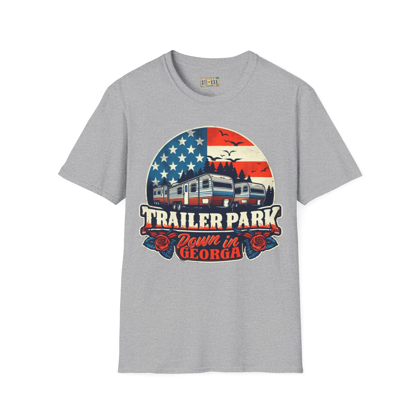 Trailer Park Down In Georgia Unisex Softstyle T-Shirt