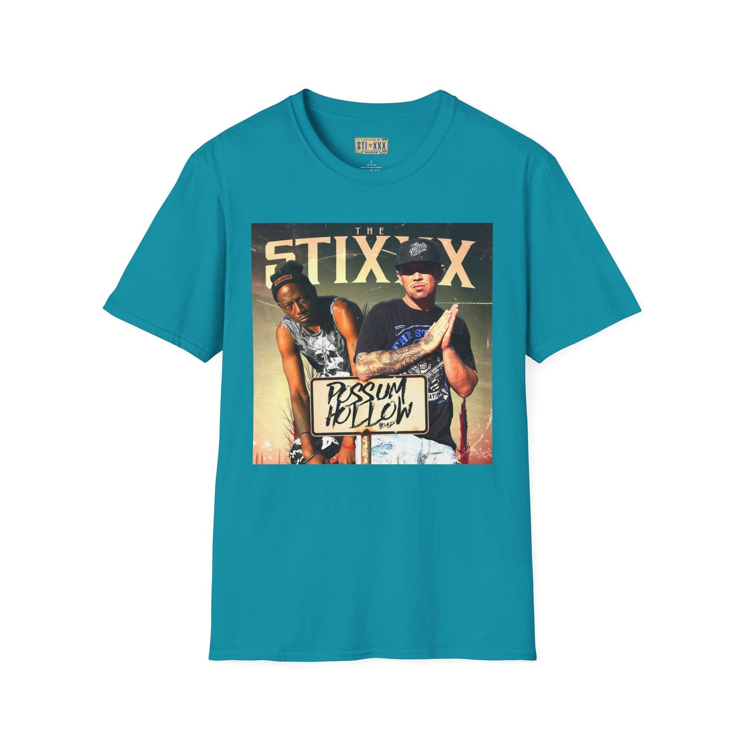 Possum Hollow Road Unisex Softstyle T-Shirt - Vintage Graphic Tee for Music Lovers
