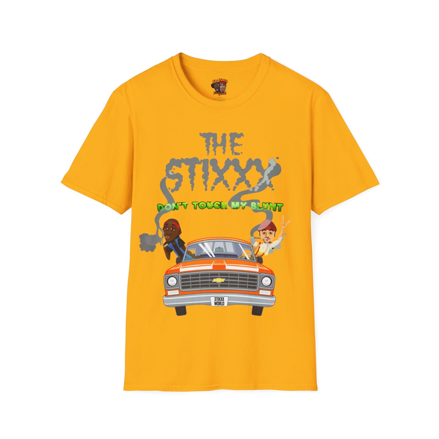 The Stixxx Up In Smoke Unisex Softstyle T-Shirt