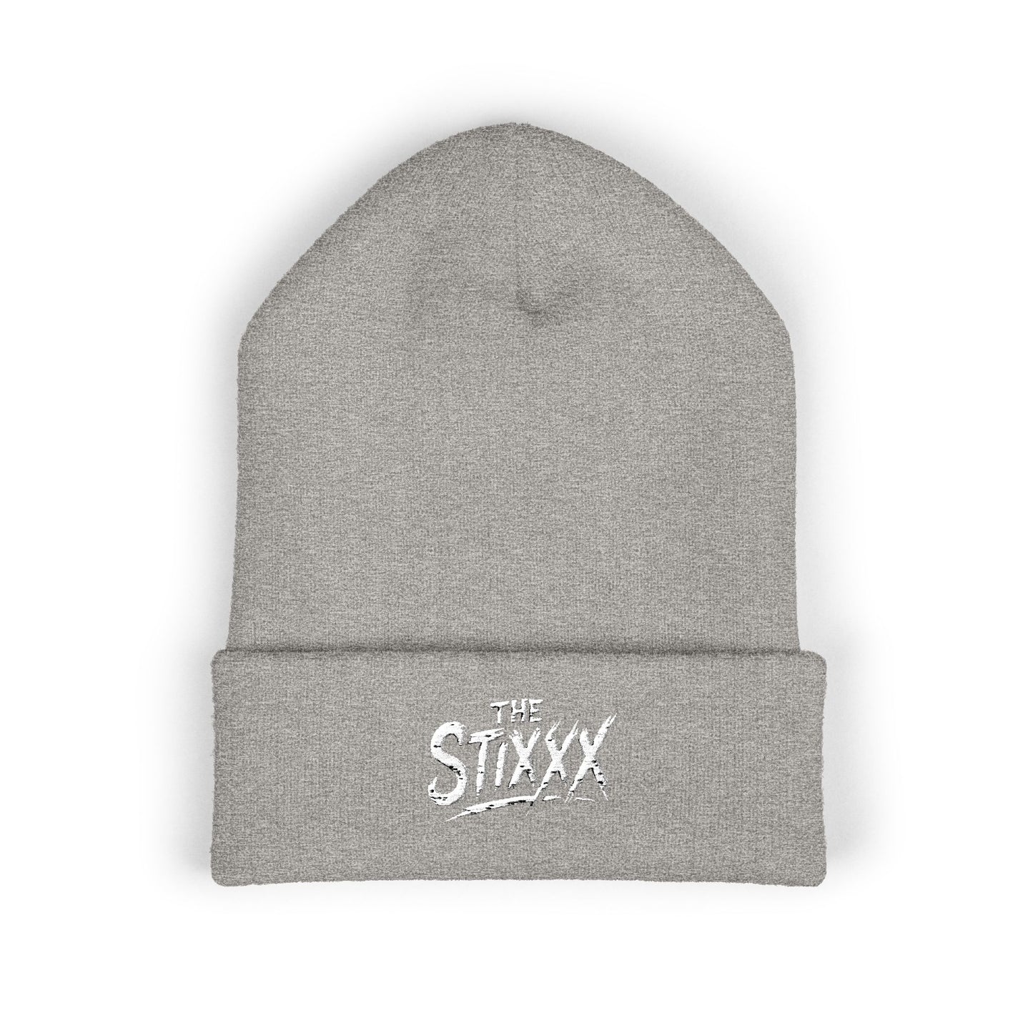 Embroidered 'The Stixxx' Classic Cuffed Beanie - Warm Knit Winter Hat