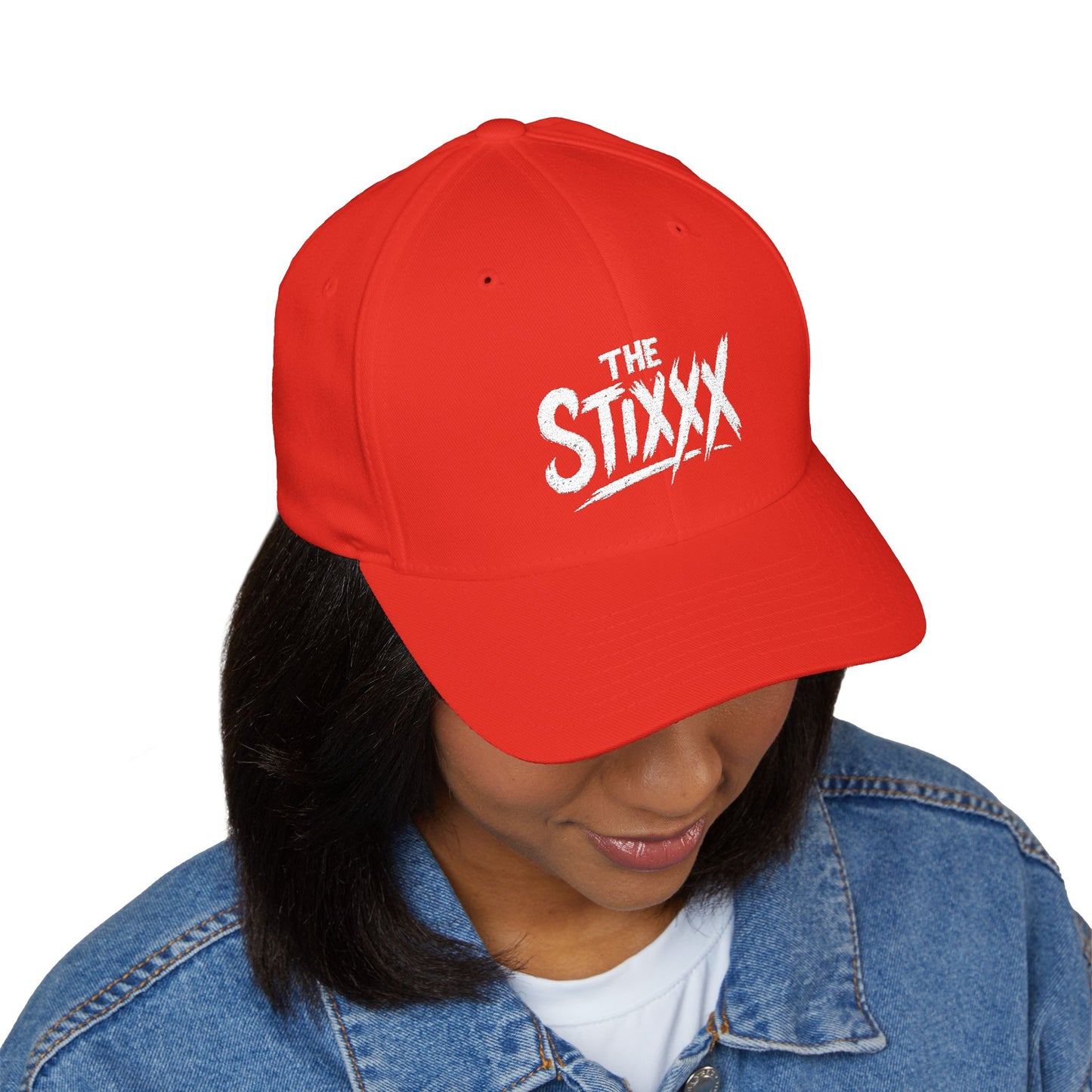 The Stixxx Flexfit Stylish Embroidered Cap for Unique Expression, Adjustable Hat, Trendy Headwear, Casual Fashion Accessory, Gift for Him/Her, Everyday Wear