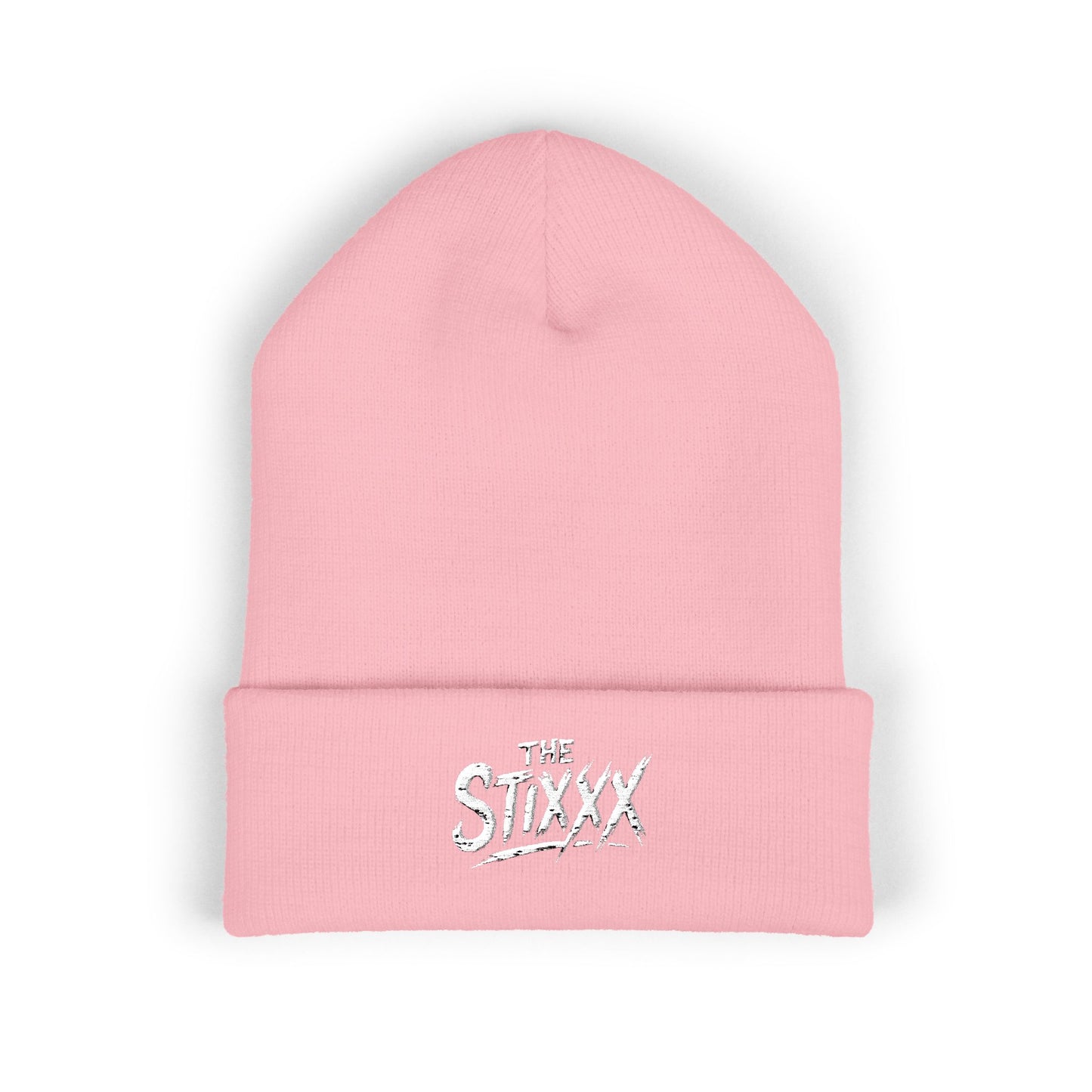 Embroidered 'The Stixxx' Classic Cuffed Beanie - Warm Knit Winter Hat