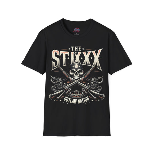 The Stixxx/Outlaw Nation #9 Unisex Softstyle T-Shirt