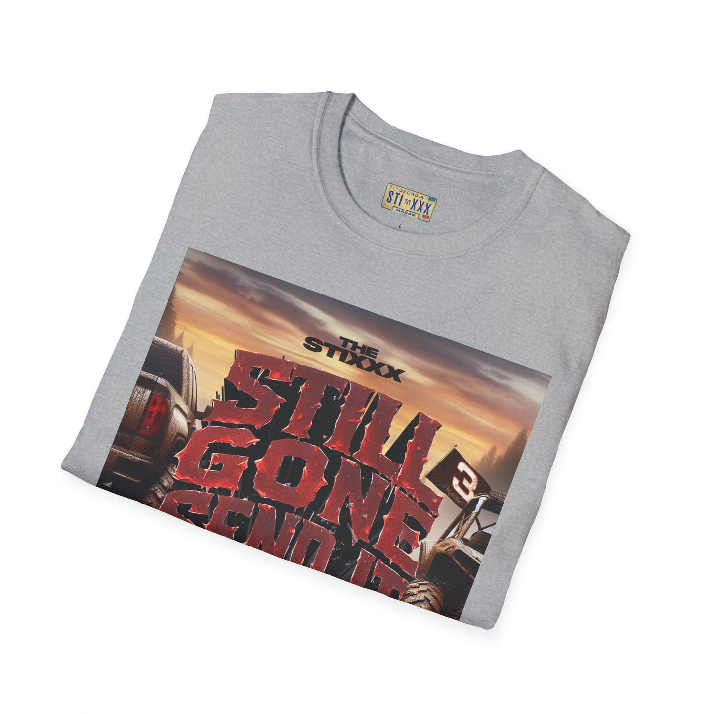 The Stixxx “Still Gone Send It” Unisex Softstyle T-Shirt - Vintage Inspired 'Still Gone Send It' Graphic Tee