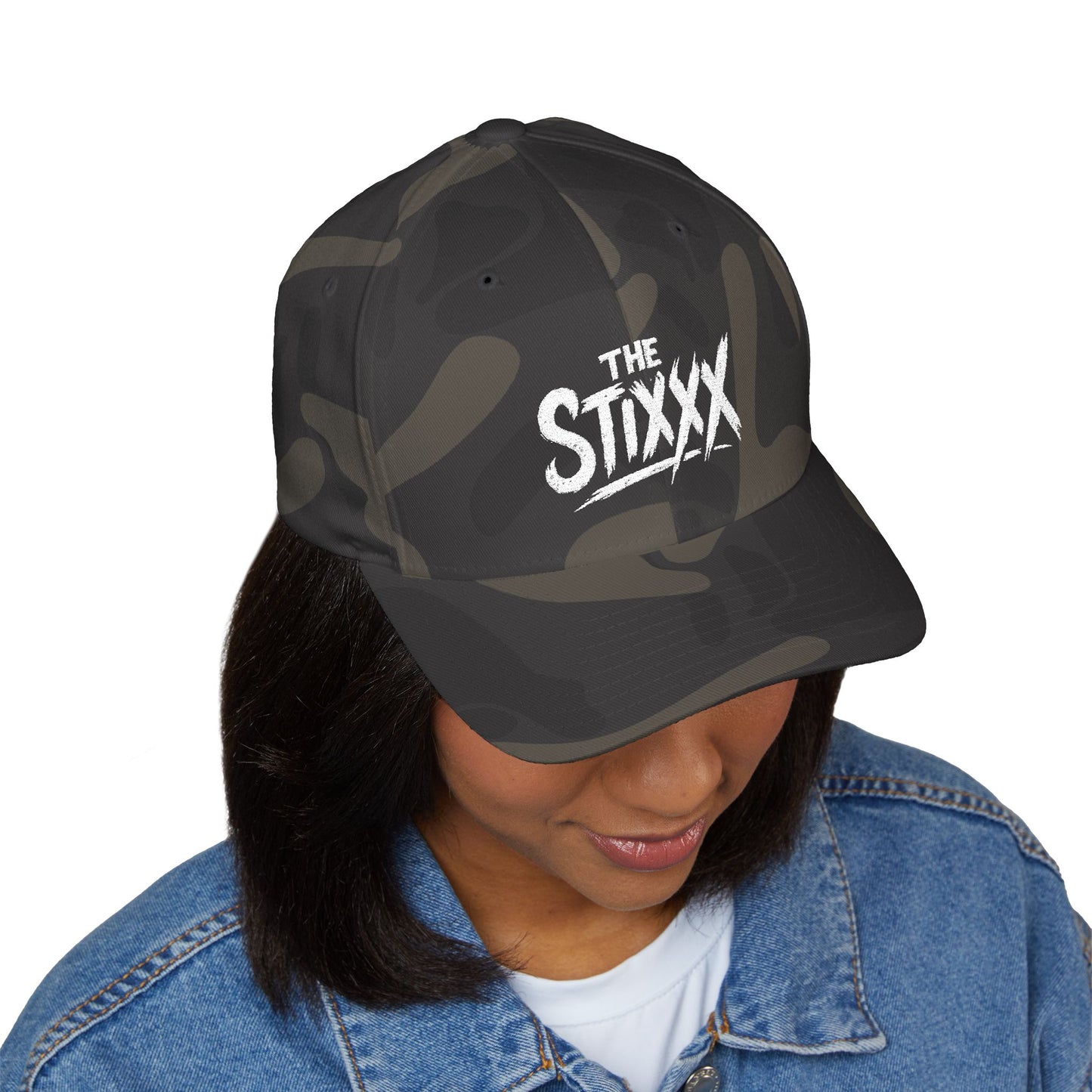 The Stixxx Flexfit Stylish Embroidered Cap for Unique Expression, Adjustable Hat, Trendy Headwear, Casual Fashion Accessory, Gift for Him/Her, Everyday Wear