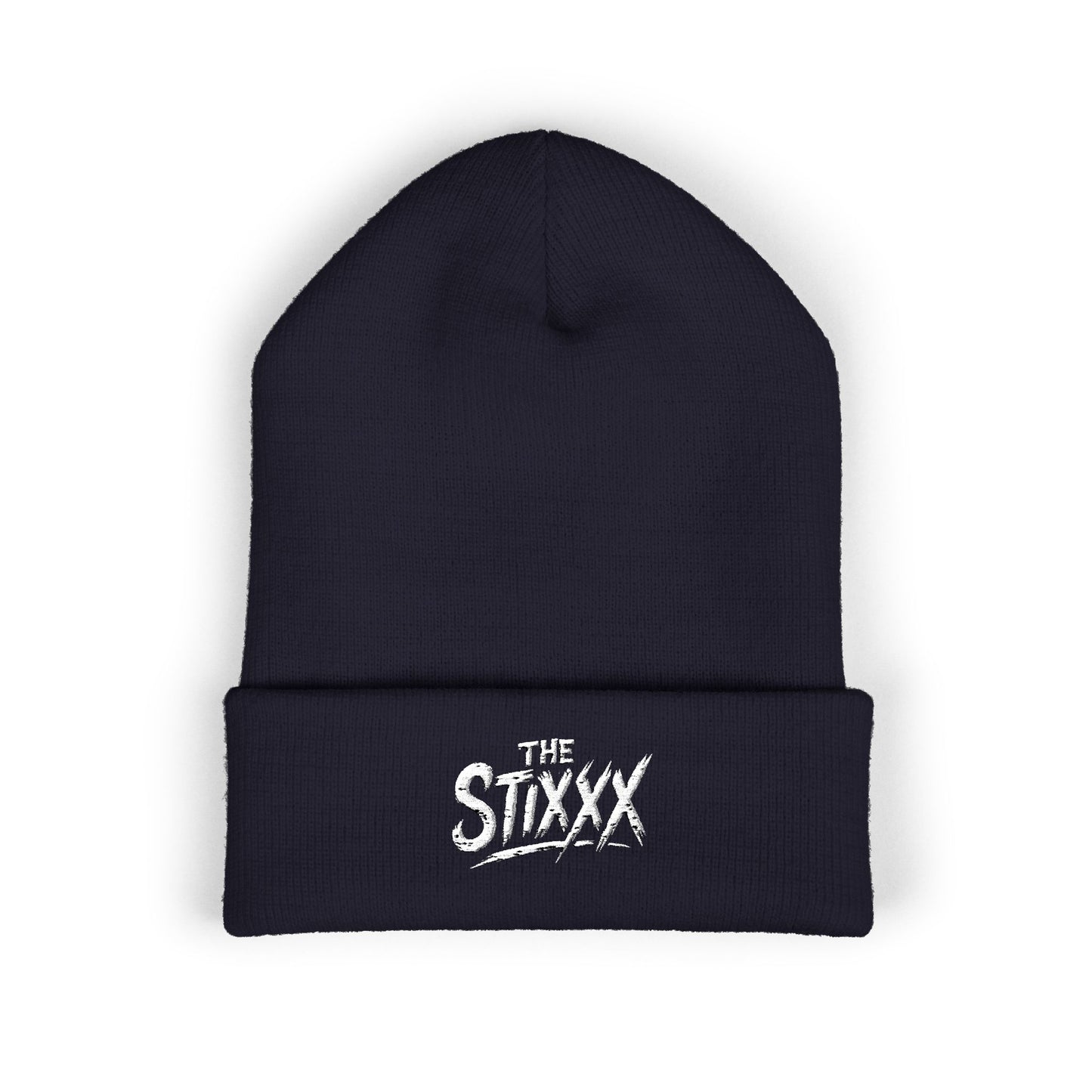 Embroidered 'The Stixxx' Classic Cuffed Beanie - Warm Knit Winter Hat