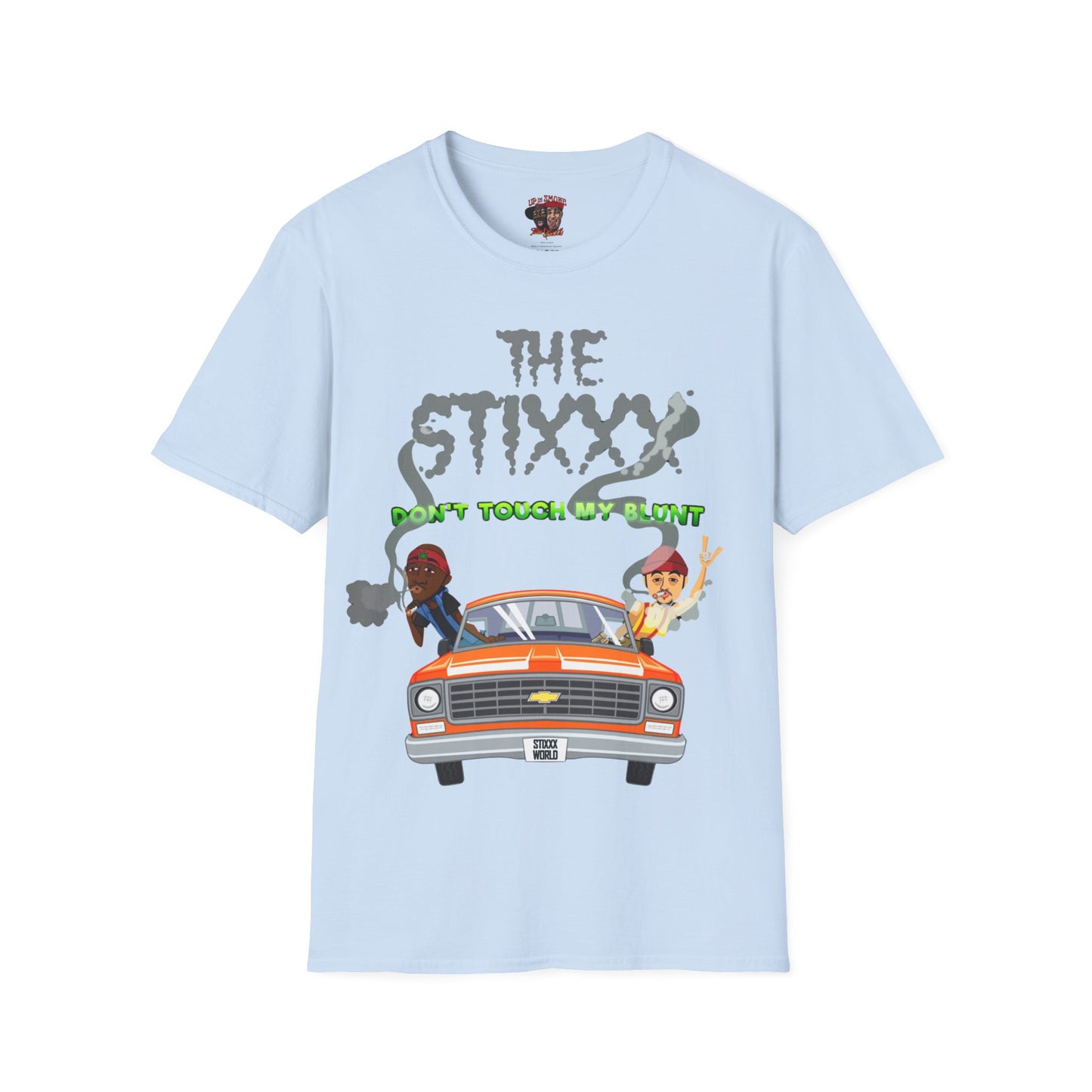 The Stixxx Up In Smoke Unisex Softstyle T-Shirt
