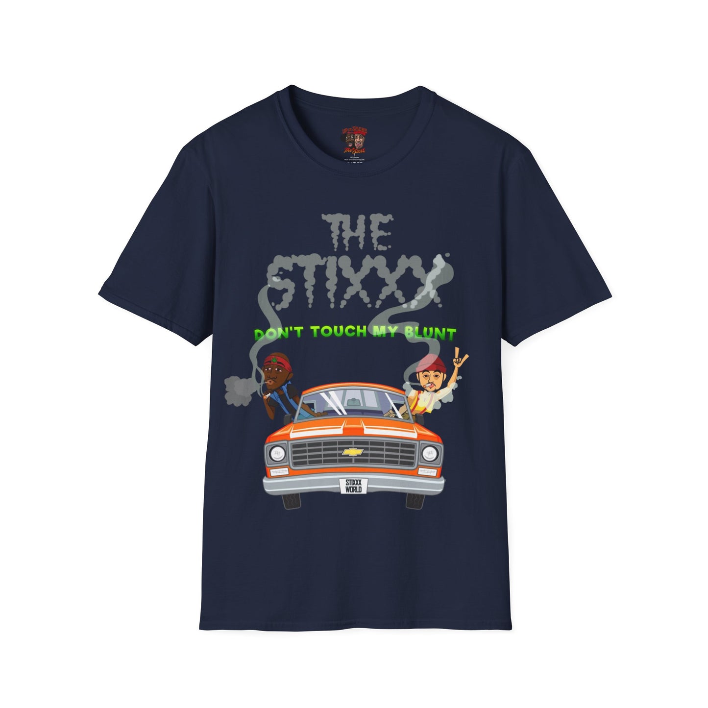 The Stixxx Up In Smoke Unisex Softstyle T-Shirt