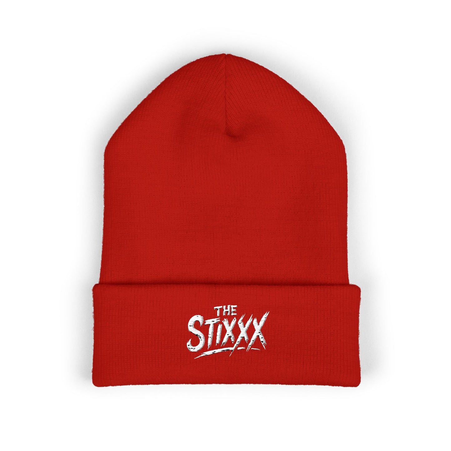 Embroidered 'The Stixxx' Classic Cuffed Beanie - Warm Knit Winter Hat