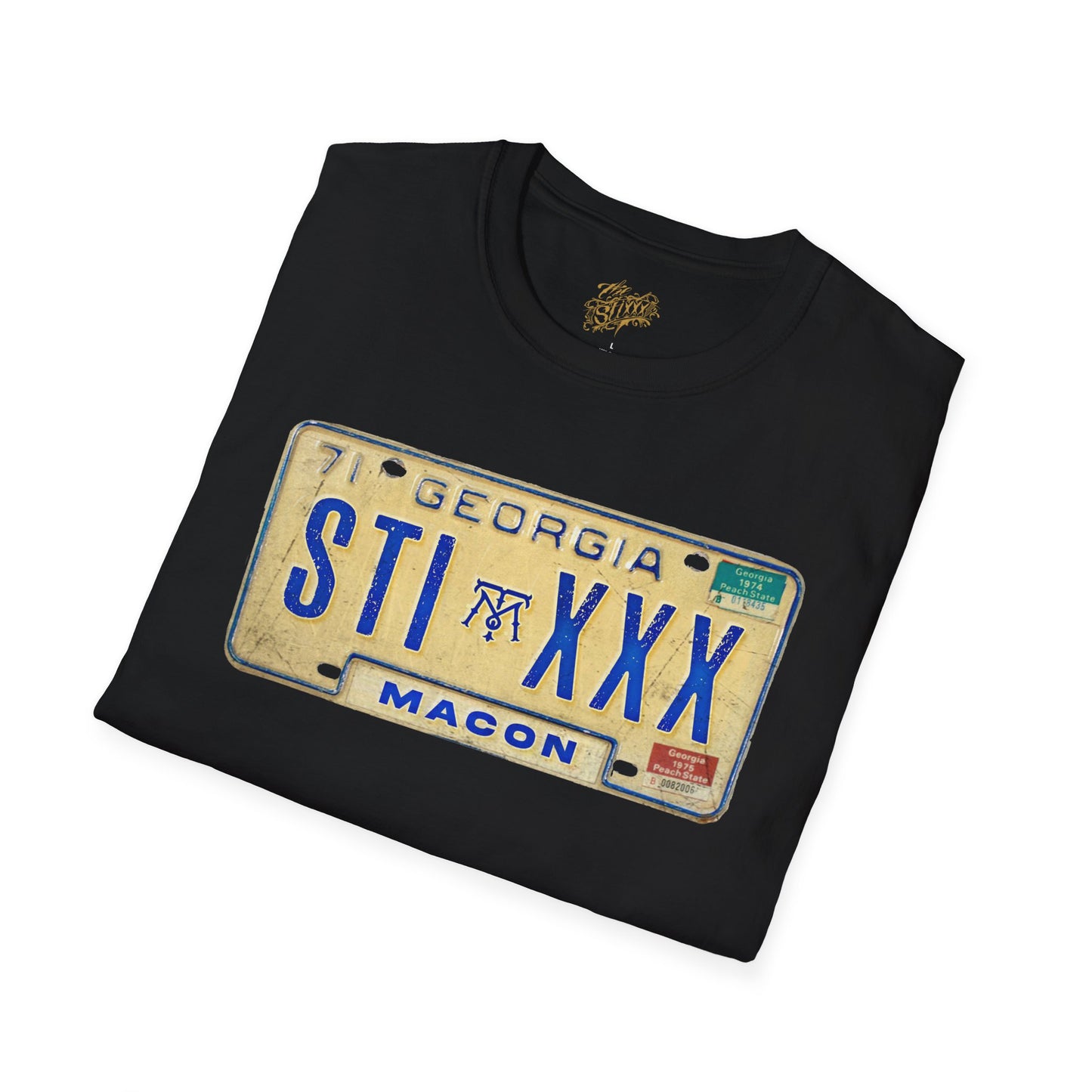 Outlaw Nation Stixxx Tag Unisex Softstyle T-Shit