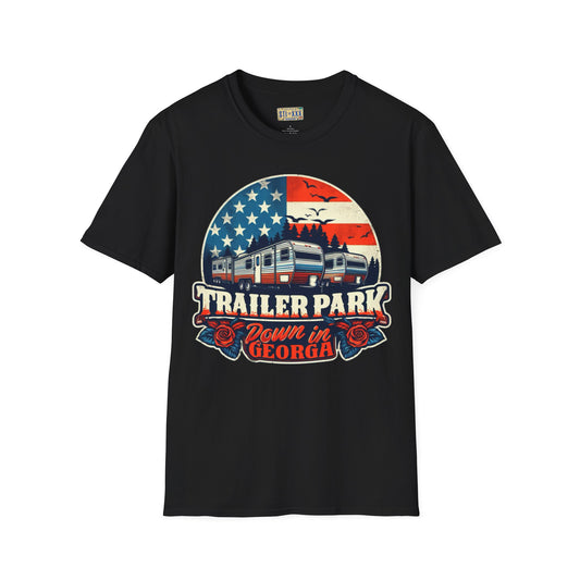 Trailer Park Down In Georgia Unisex Softstyle T-Shirt