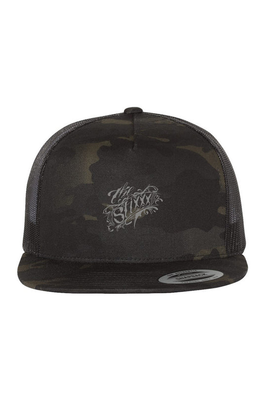 The Stixxx Multicam Black/ Black Trucker Cap