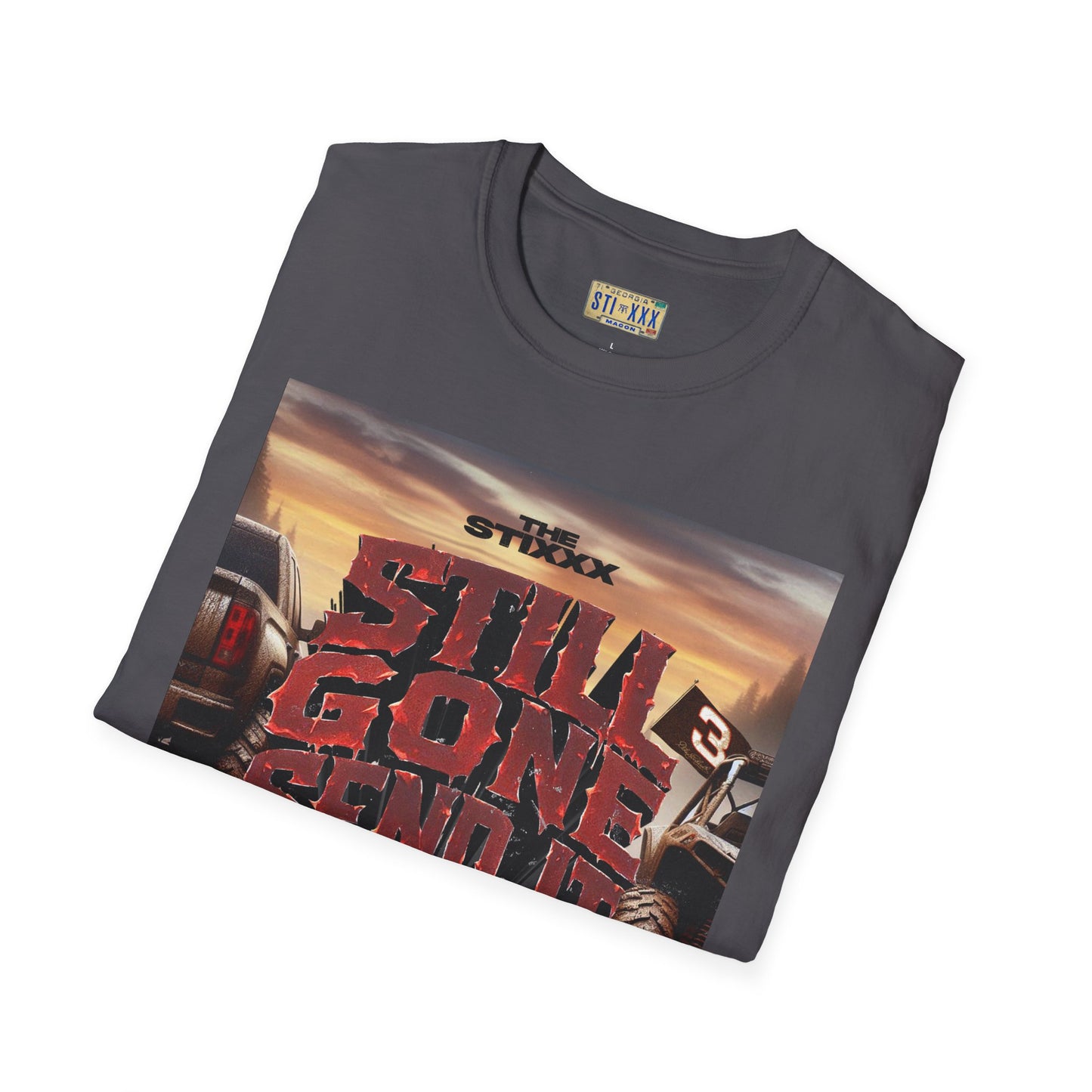 The Stixxx “Still Gone Send It” Unisex Softstyle T-Shirt - Vintage Inspired 'Still Gone Send It' Graphic Tee