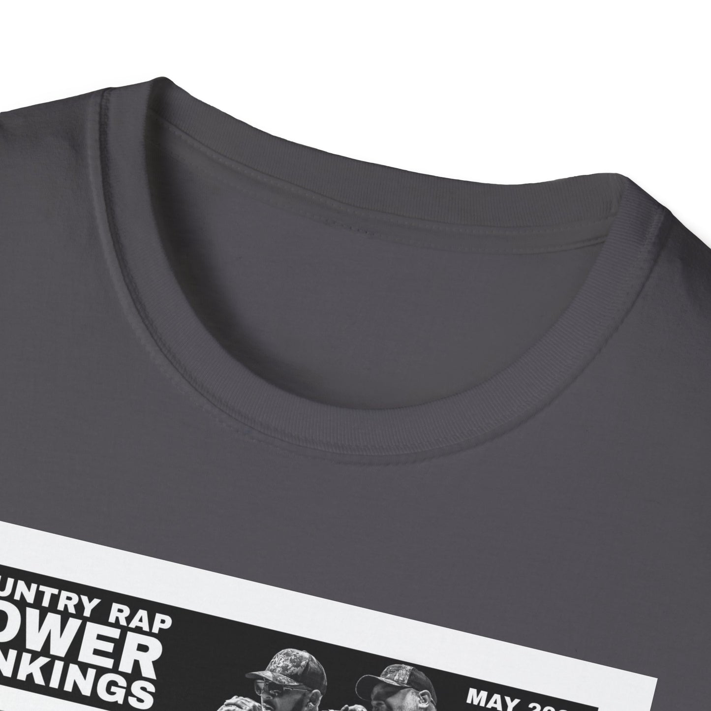 Country Rap Power Rankings Unisex T-Shirt - Trendy Music Apparel