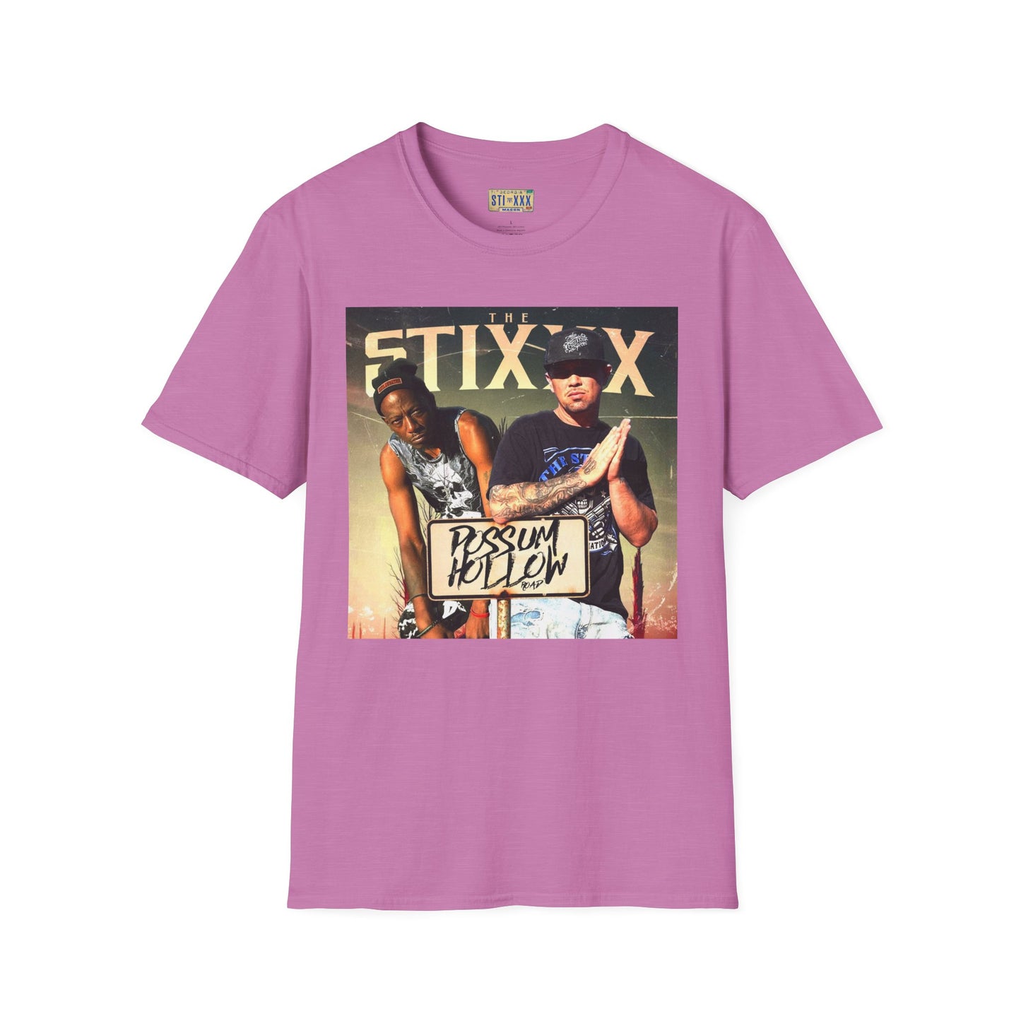 Possum Hollow Road Unisex Softstyle T-Shirt - Vintage Graphic Tee for Music Lovers