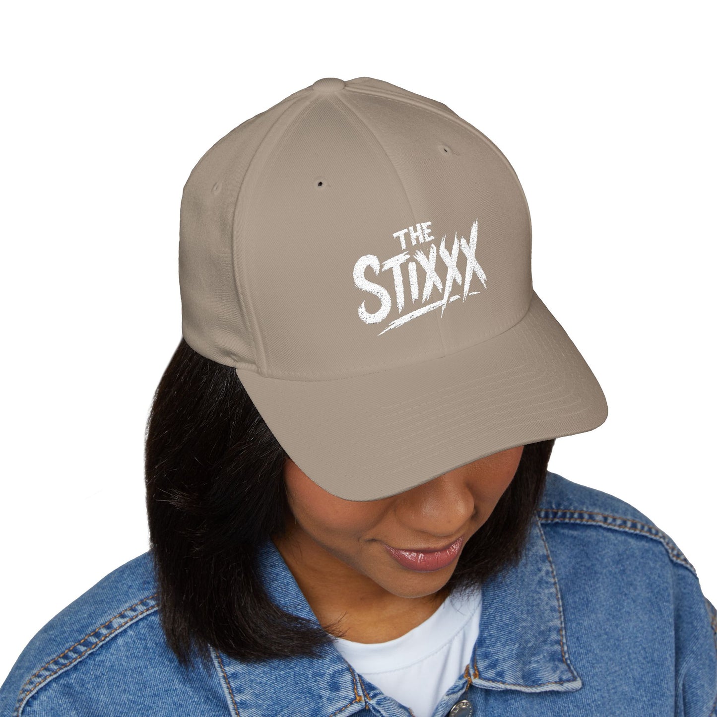 The Stixxx Flexfit Stylish Embroidered Cap for Unique Expression, Adjustable Hat, Trendy Headwear, Casual Fashion Accessory, Gift for Him/Her, Everyday Wear