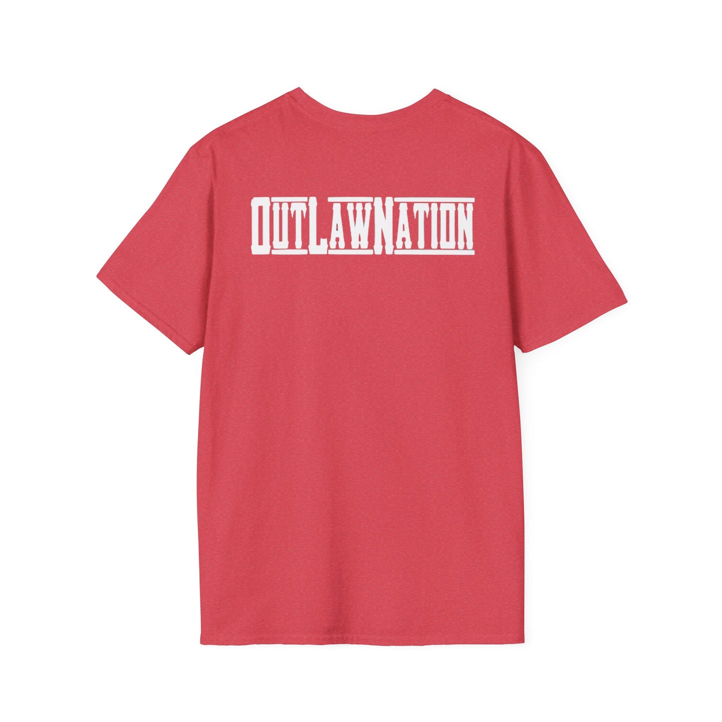 Outlaw Nation Stixxx Tag Unisex Softstyle T-Shit