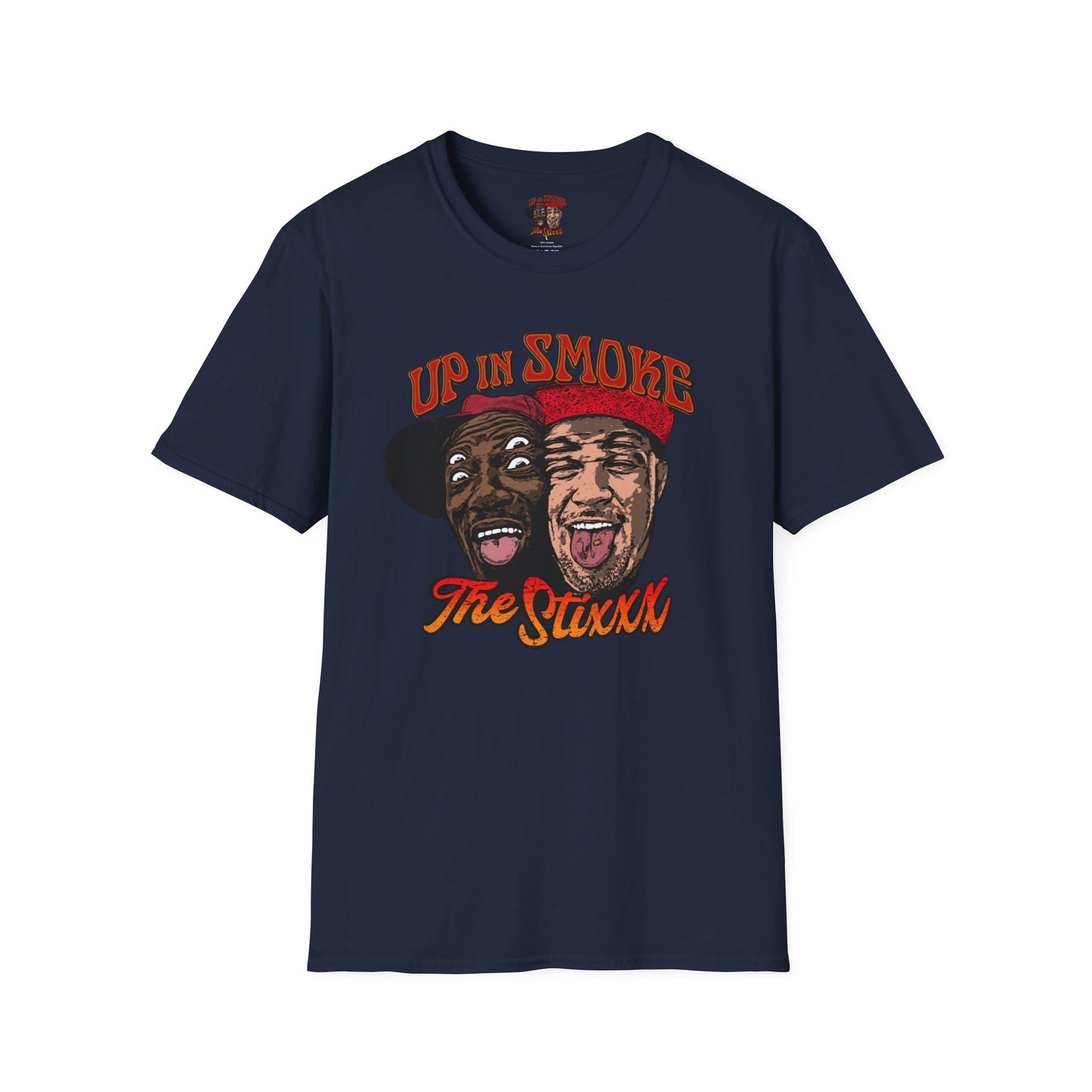 Up In Smoke The Stixxx - Unisex Softstyle T-Shirt