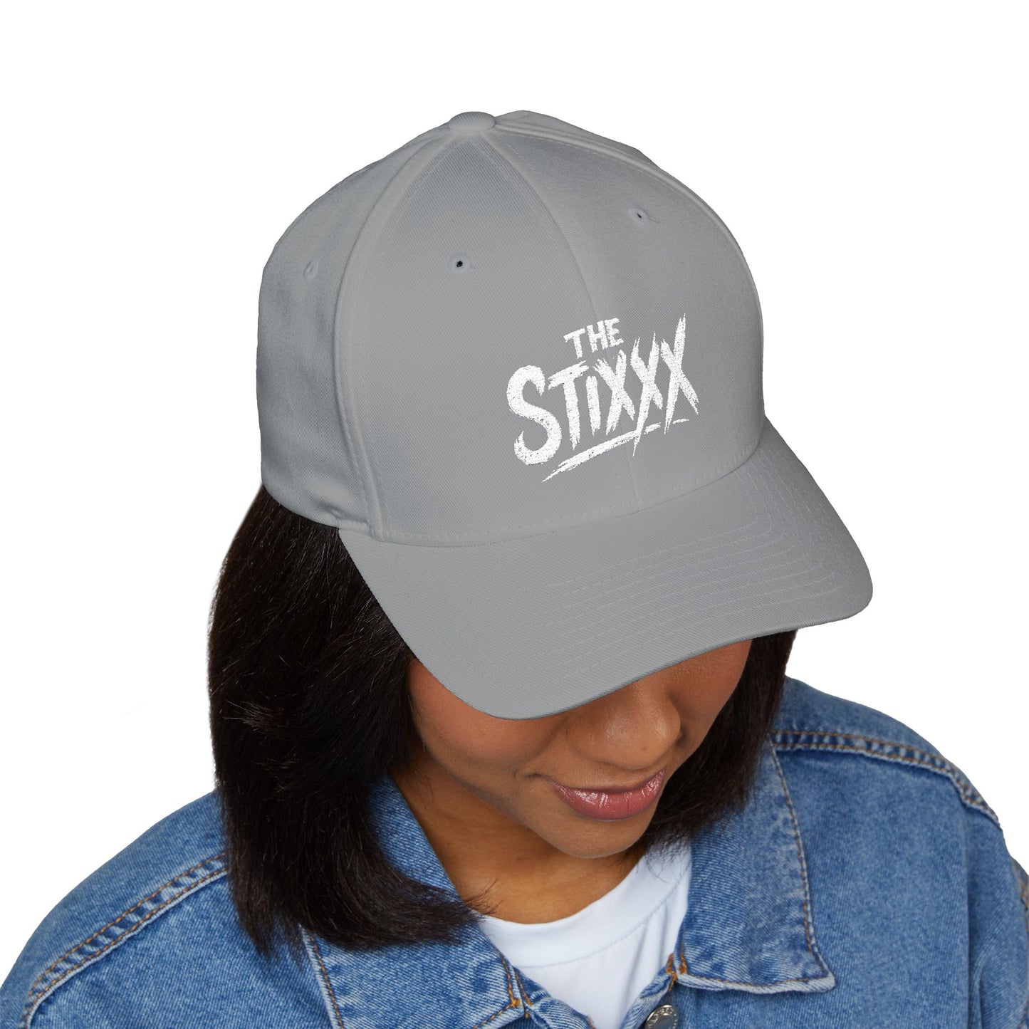 The Stixxx Flexfit Stylish Embroidered Cap for Unique Expression, Adjustable Hat, Trendy Headwear, Casual Fashion Accessory, Gift for Him/Her, Everyday Wear