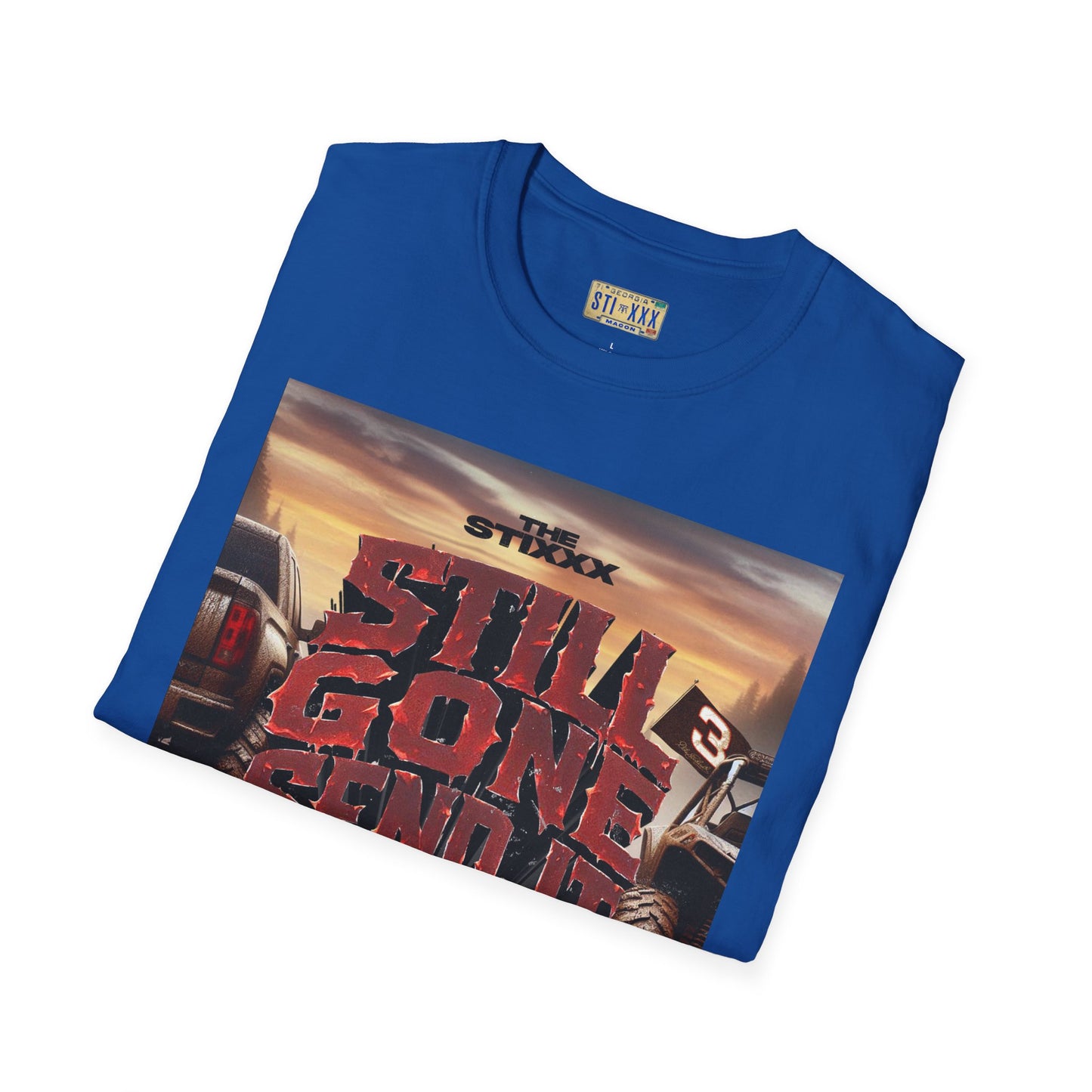 The Stixxx “Still Gone Send It” Unisex Softstyle T-Shirt - Vintage Inspired 'Still Gone Send It' Graphic Tee
