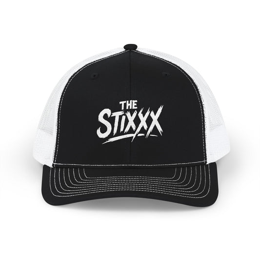 The Stixxx - Stylish Snapback Trucker Cap for Everyday Adventures, Casual Spring Style, Gifts for Him or Her, Embroidered Cap, Outdoor Festivals