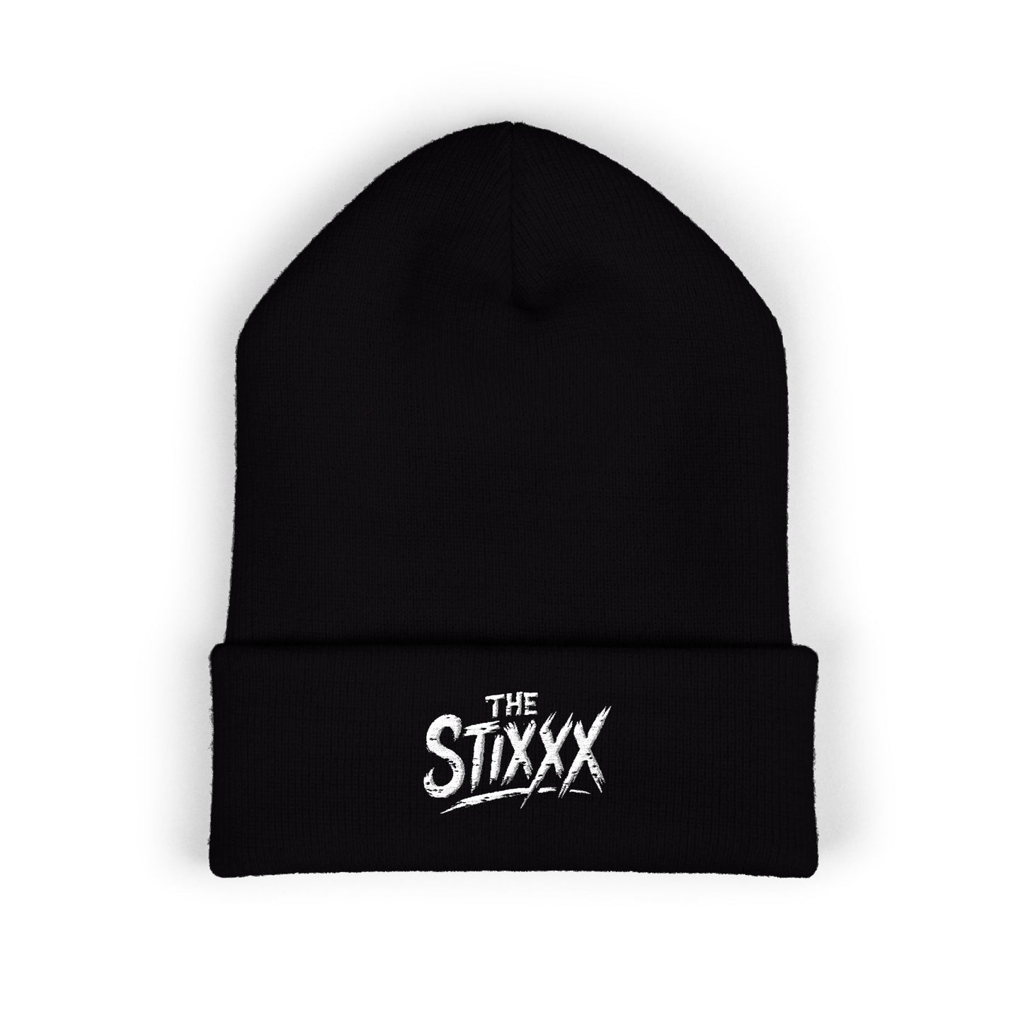 Embroidered 'The Stixxx' Classic Cuffed Beanie - Warm Knit Winter Hat