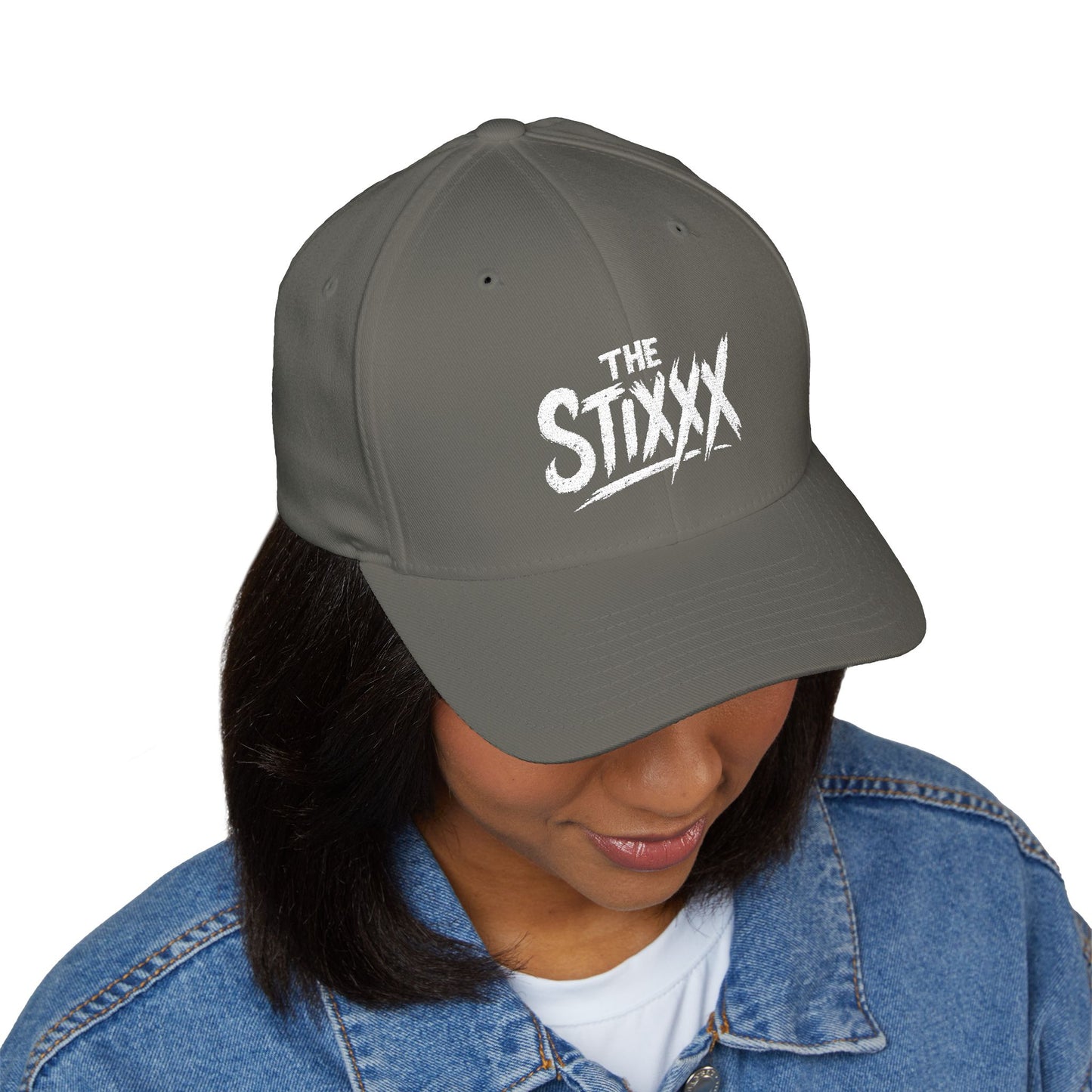 The Stixxx Flexfit Stylish Embroidered Cap for Unique Expression, Adjustable Hat, Trendy Headwear, Casual Fashion Accessory, Gift for Him/Her, Everyday Wear