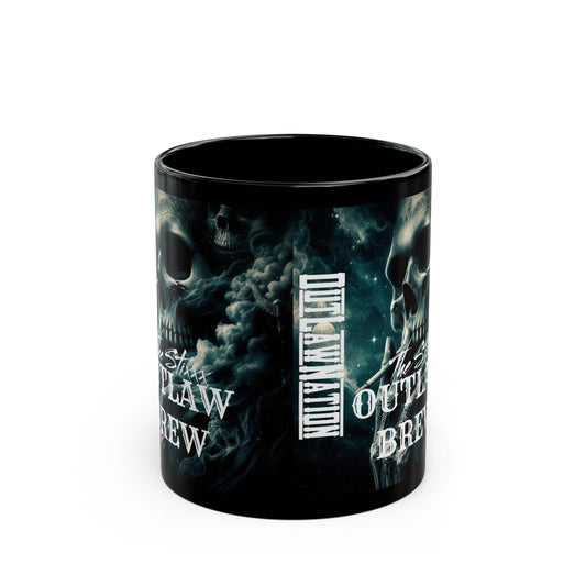 The Stixxx OutLaw Brew Black Mug (11oz, 15oz)