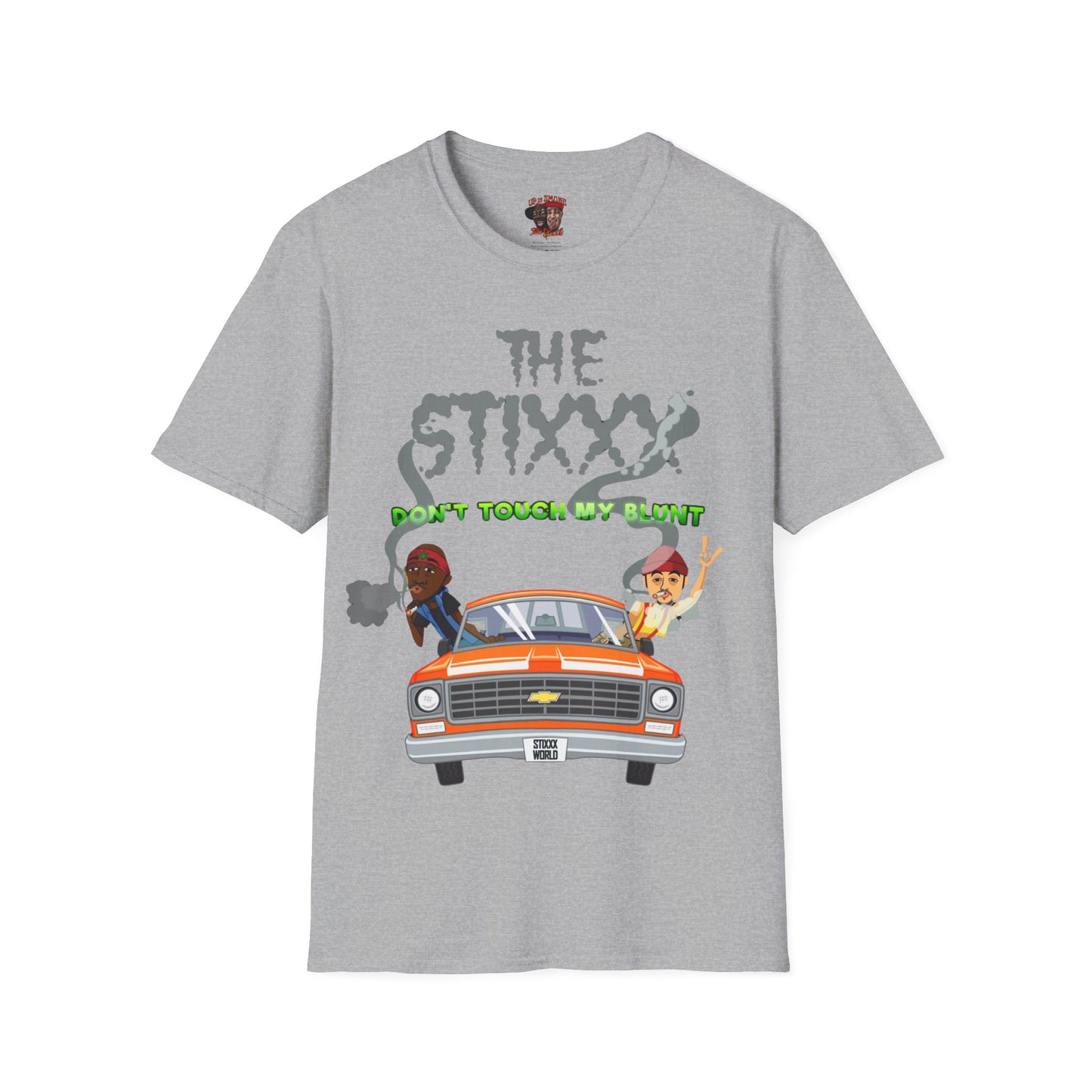 The Stixxx Up In Smoke Unisex Softstyle T-Shirt