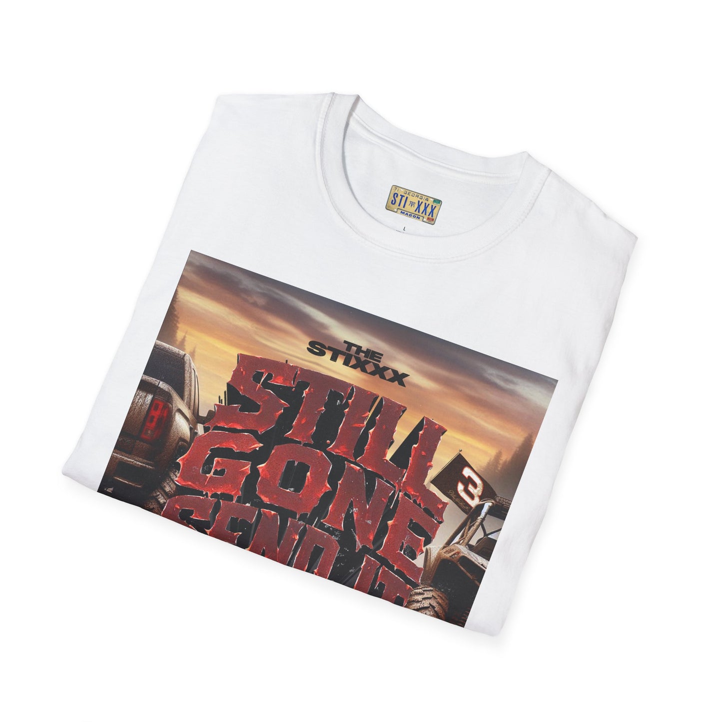The Stixxx “Still Gone Send It” Unisex Softstyle T-Shirt - Vintage Inspired 'Still Gone Send It' Graphic Tee