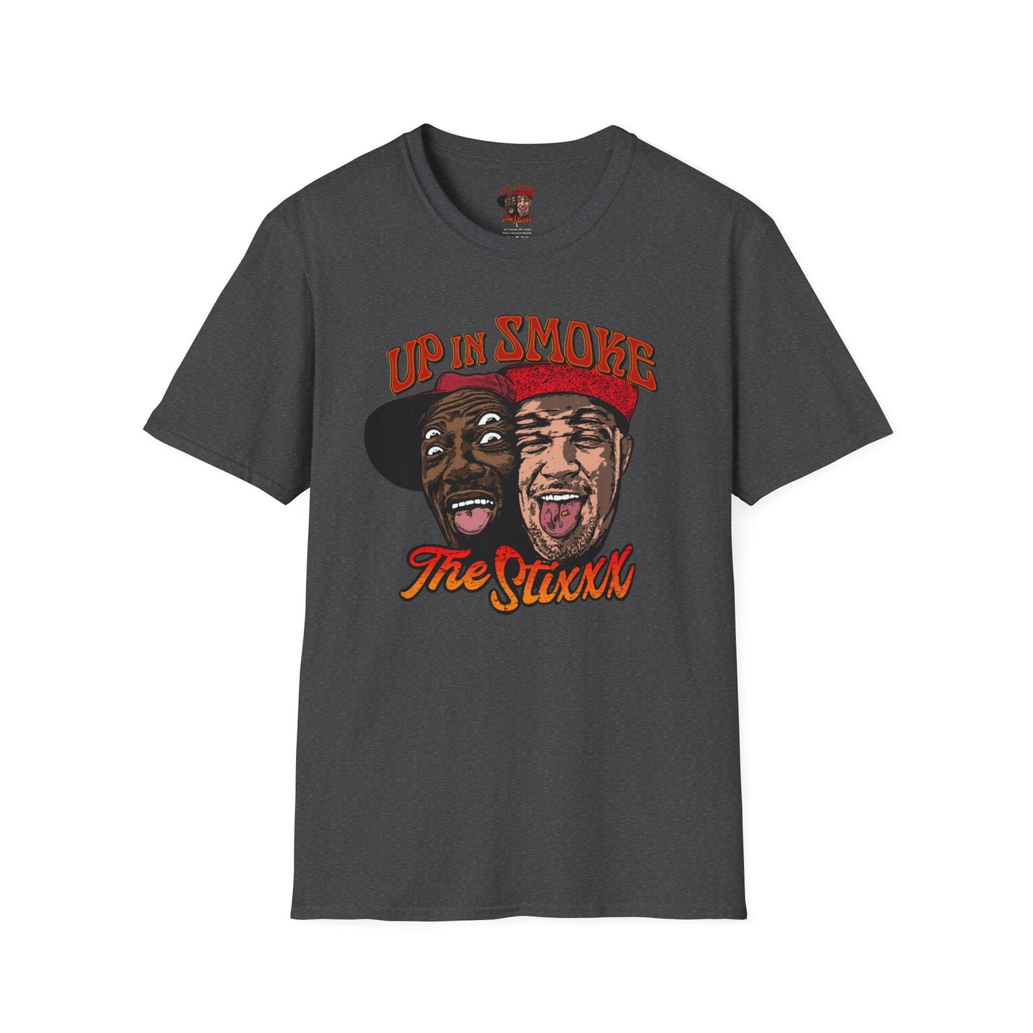 Up In Smoke The Stixxx - Unisex Softstyle T-Shirt