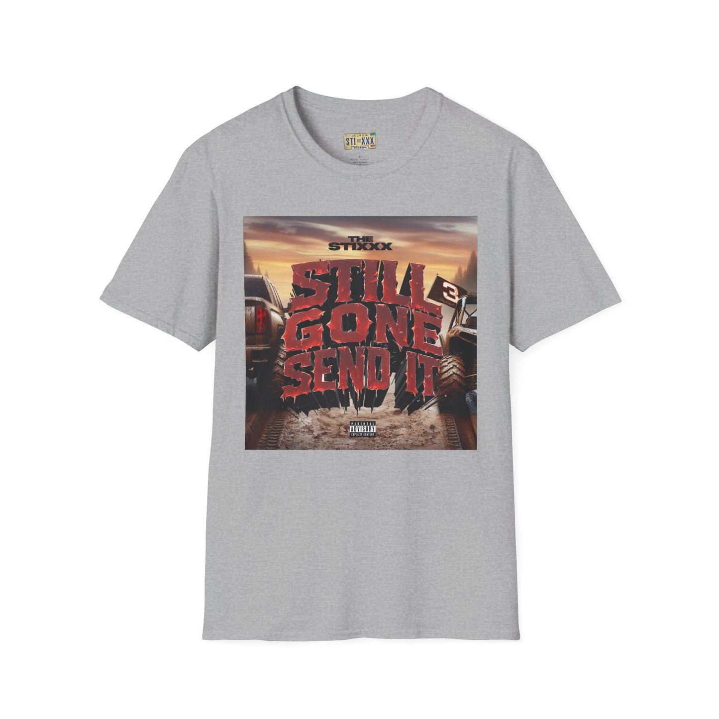 The Stixxx “Still Gone Send It” Unisex Softstyle T-Shirt - Vintage Inspired 'Still Gone Send It' Graphic Tee